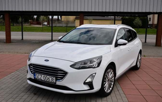 Ford Focus cena 63990 przebieg: 143600, rok produkcji 2019 z Cedynia małe 466